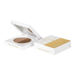 Duo brow powder light to medium